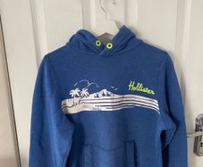 Blue Hollister Hoodie