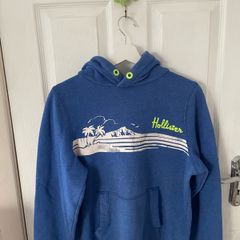 Blue Hollister Hoodie
