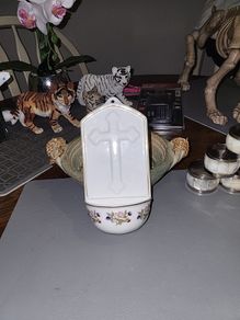 Holy water font