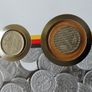 "THE END OF THE GERMAN DEUTSCHE MARK"  commemorative coins stamp cover set Image 3