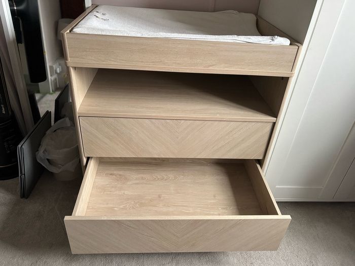Next Light Oak Changing Table