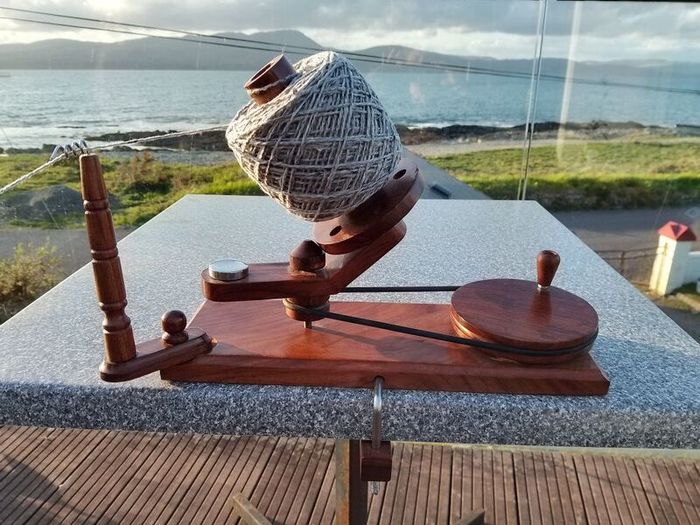 Handmade Rosewood Yarn Winder
