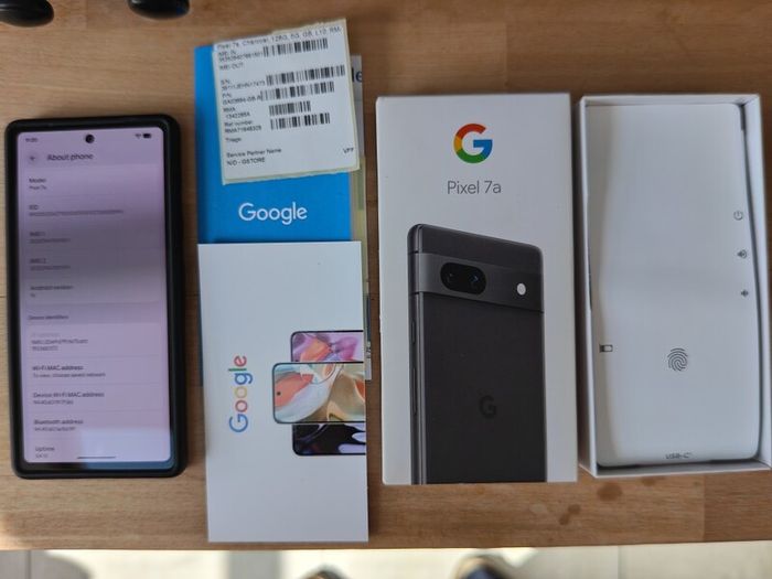 Pixel 7a 128GB new battery Google replaced