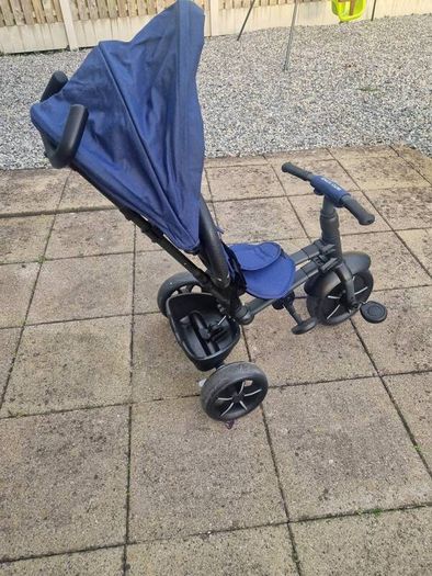 Q play folding trike navy