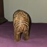 Carved Wooden Elephant figure Image 8