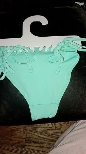 never worn XS turquoise bikini bottom