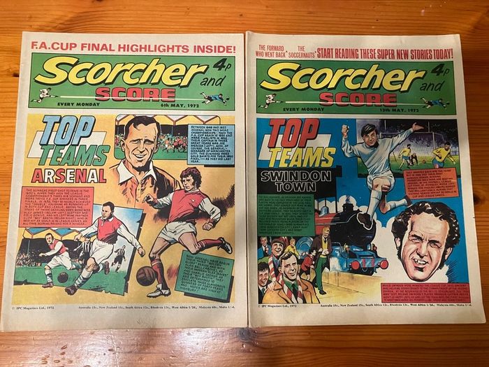 Comics: 'Scorcher and Score' 1972 (21 numbers)