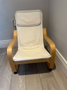 ikea childrens armchair light beige