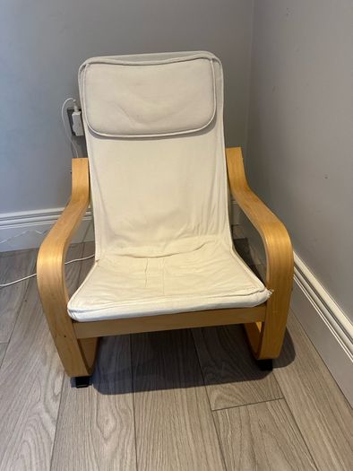 ikea childrens armchair light beige