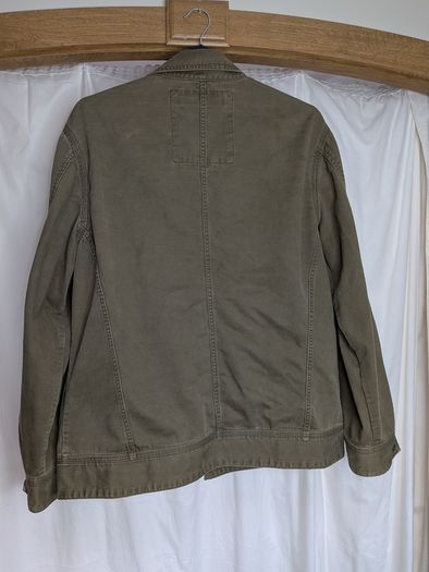 Timberland Men's Field Utility Jacket Size Large Khaki Canvas