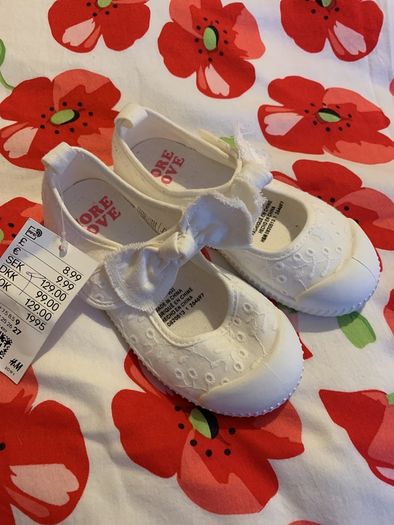 H&M New summer  shoes girl size EU 27