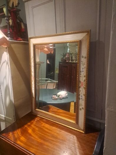 Painted Indian Mirror