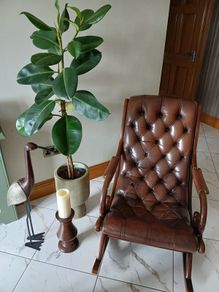 Chesterfield Genuine Slipper Rocking chair