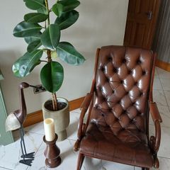 Chesterfield Genuine Slipper Rocking chair