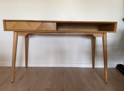 Gallery Milano Oak side board/ desk with a drawer