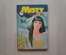 Misty Annual 1984 Vintage Hardback Girls Horror Suspense Romance Comic Book