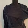 Zara Velvet Wrap Jacket Image 3