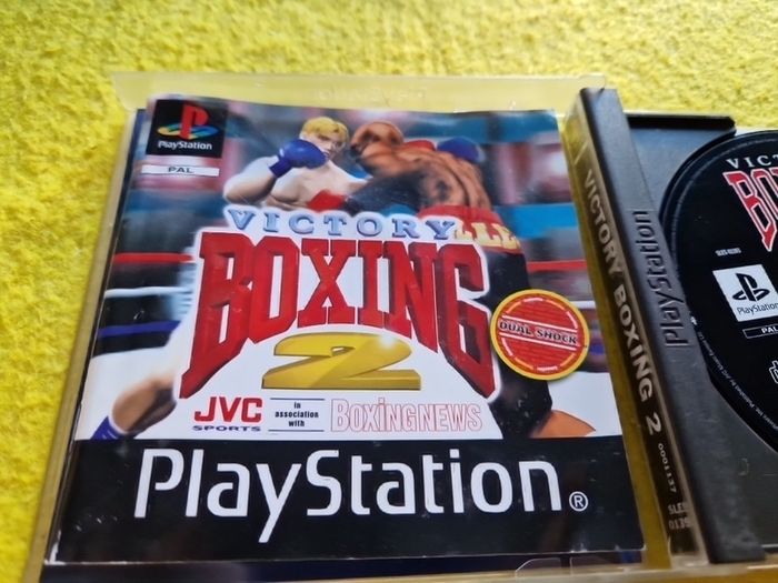 Victory Boxing 2 PlayStation1 ps1 PlayStation2 ps2 games Original