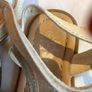 Girls sandals size 7 white Bluezoo Image 4