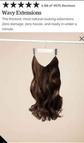 hair extensions light brown