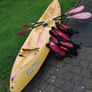 2 seater Kayak and 2 adult and 2 child life jacket Image 2