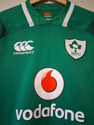 Ireland Jersey. Official Canterbury Ireland Rugby Mens Home Jersey.  Grand Slam 2018 Winning Jersey.  Collect In Dublin Or Receive Via Post.