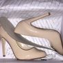 Aldo Nude Patent Heels - Size 37 (UK 4) - Brand New Image 3