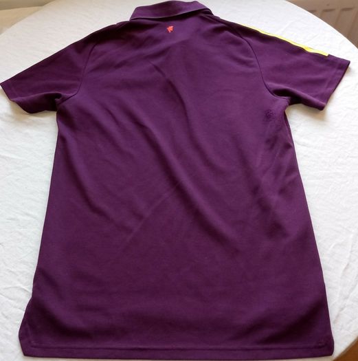 Manchester United  Adidas Polo Top Size S Adults