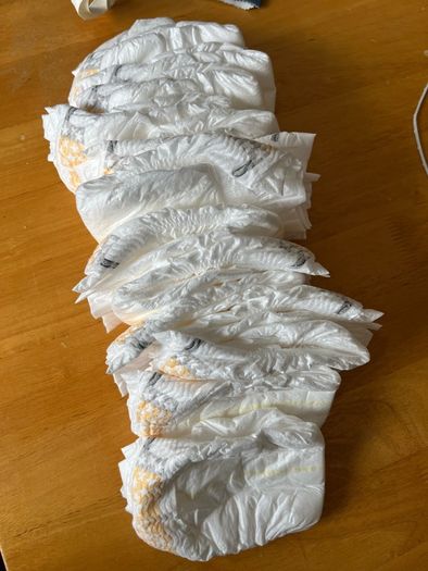 15 size 1 nappies