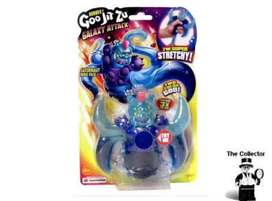 Heroes of Goo Jit Zu Galaxy Attack Saturnaut  Figure Brand New Sealed Rare Hard To Find