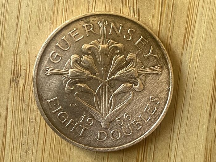Guernsey 1956 - 8 Doubles, Elizabeth II