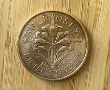 Guernsey 1956 - 8 Doubles, Elizabeth II