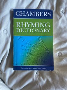 Rhyming dictionary