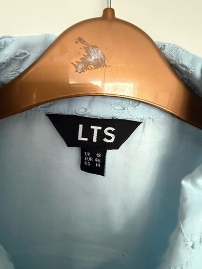 Long Tall Dally - Light Blue Blouse Size 18