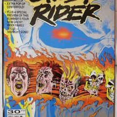 Ghost Rider #25 - Blackout Appearance - Double-Sized Metallic Ink Cover (1992)