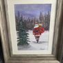 Watercolour Christmas painting Image 2