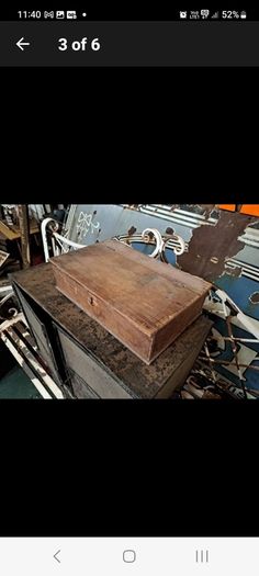Vintage Teacher's Whiskey Box