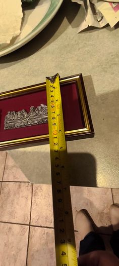 Vintage Italian Framed 3d Art Plaque Pewter Last Supper Wall Hanging Picture