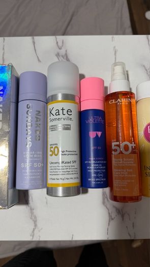 Luxury sunscreen spray mist new
