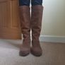 Suede long boots Image 3
