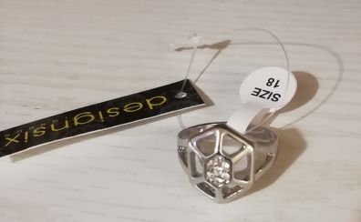 DesignSix Tucci Ring Size 18 New with Tags Also Matching Bracelet Available