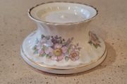 Royal Tara Irish Blossom Pillar Candle Holder
