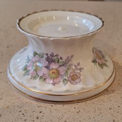 Royal Tara Irish Blossom Pillar Candle Holder
