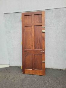 Extra tall teak door 85.5 x 32 inches