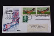 USA Stamps : Natural History Series , Haida Ceremonial Canoe - First Day Cover , 1970