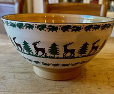 Nicholas Mosse Iconic Reindeer Christmas Bowl