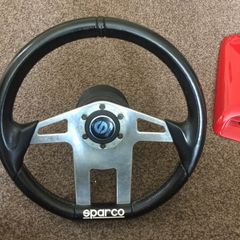 sparco steering wheel