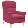 Armchair Wine Red Velvet Image 2