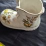 Beautiful Large Porcelain Boot Vase Postage Available, Image 3