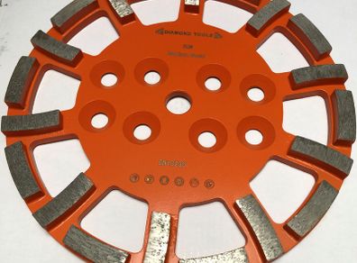 Diamond grinding disc, wheel 250mm, 10" concrete, stone MEDIUM GRIT 50#